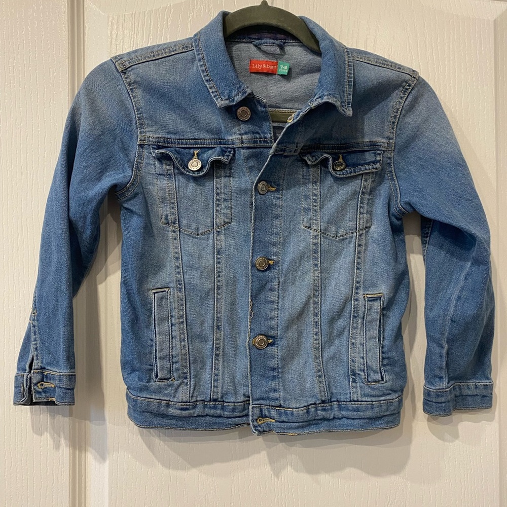LILY AND DAN GIRLS JEAN JACKET